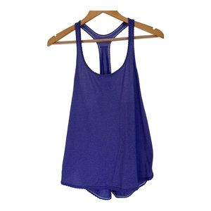 lululemon 105°F Singlet in Heathered Bruised Berry